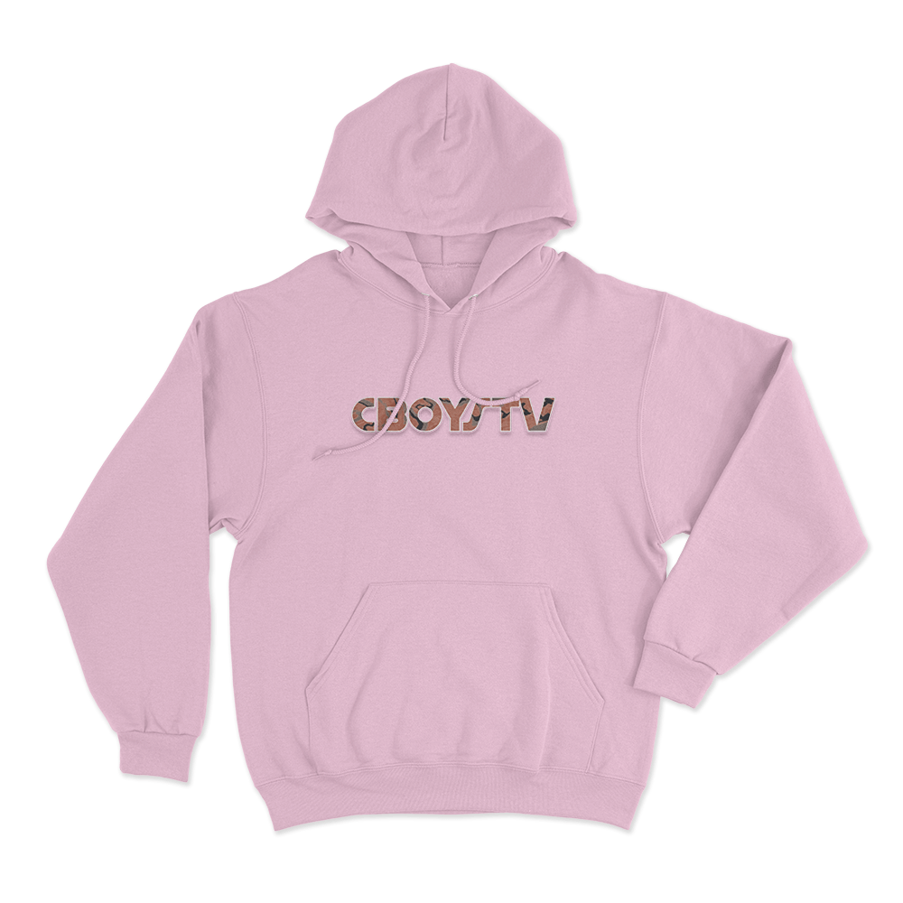 CboysTV Camo Unisex Hoodie Pink CboysTV Camo Unisex Hoodie Pink