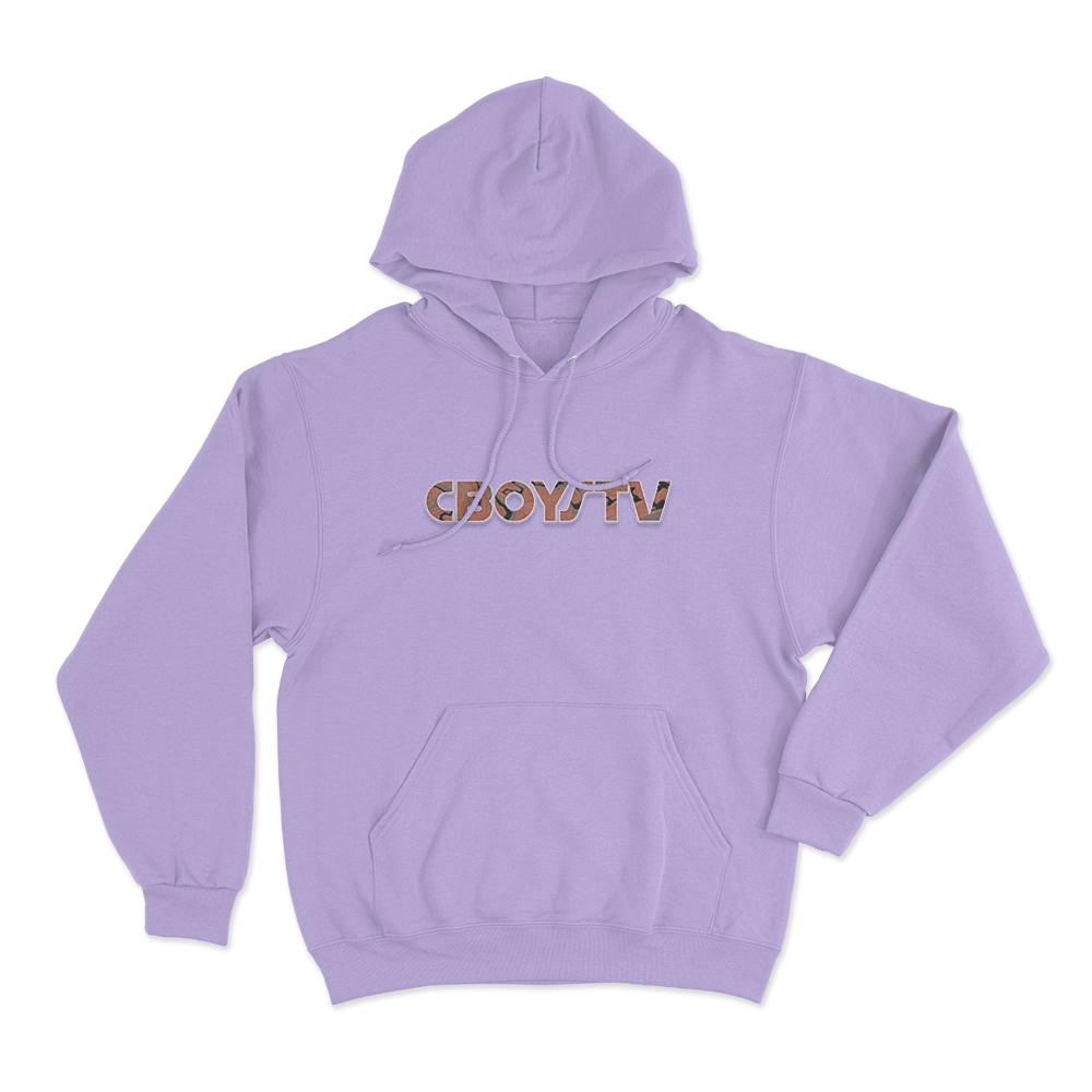 CboysTV Camo Unisex Hoodie Purple CboysTV Camo Unisex Hoodie Purple