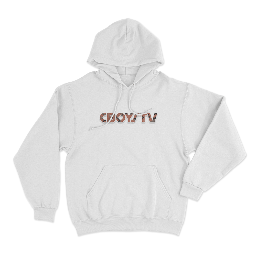 CboysTV Camo Unisex Hoodie White CboysTV Camo Unisex Hoodie White