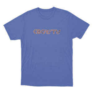 CboysTV Camo Unisex T Shirt Blue