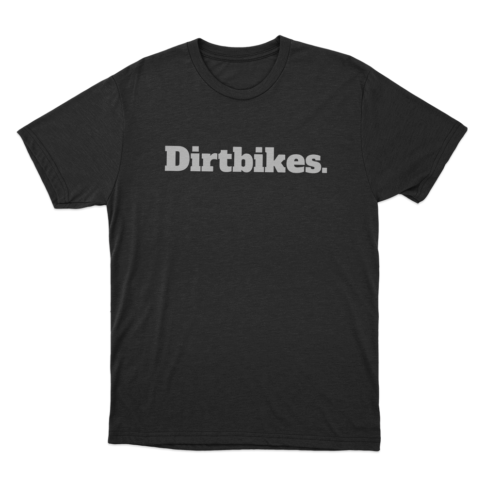 Dirtbikes. Unisex T Shirt Black Dirtbikes. Unisex T Shirt Black
