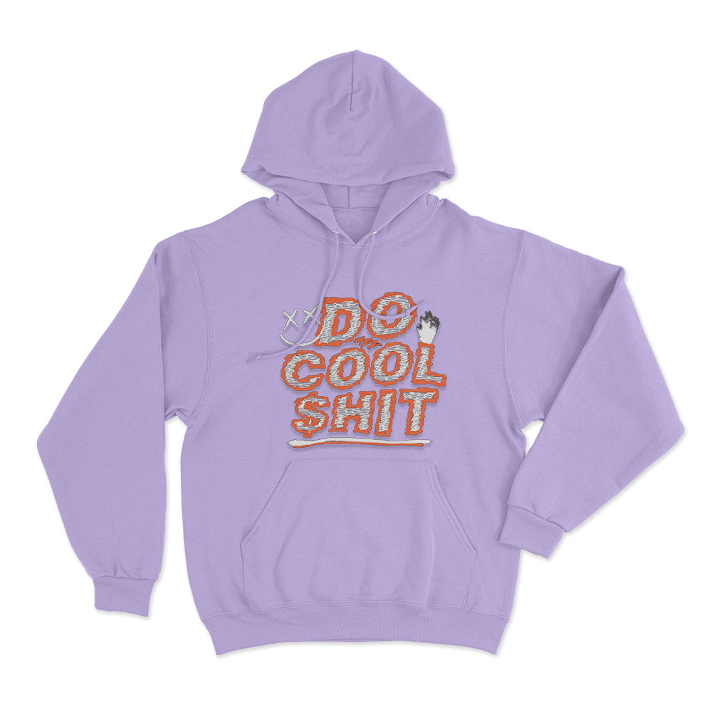 Do Cool Shit Unisex Hoodie Purple Do Cool Shit Unisex Hoodie Purple