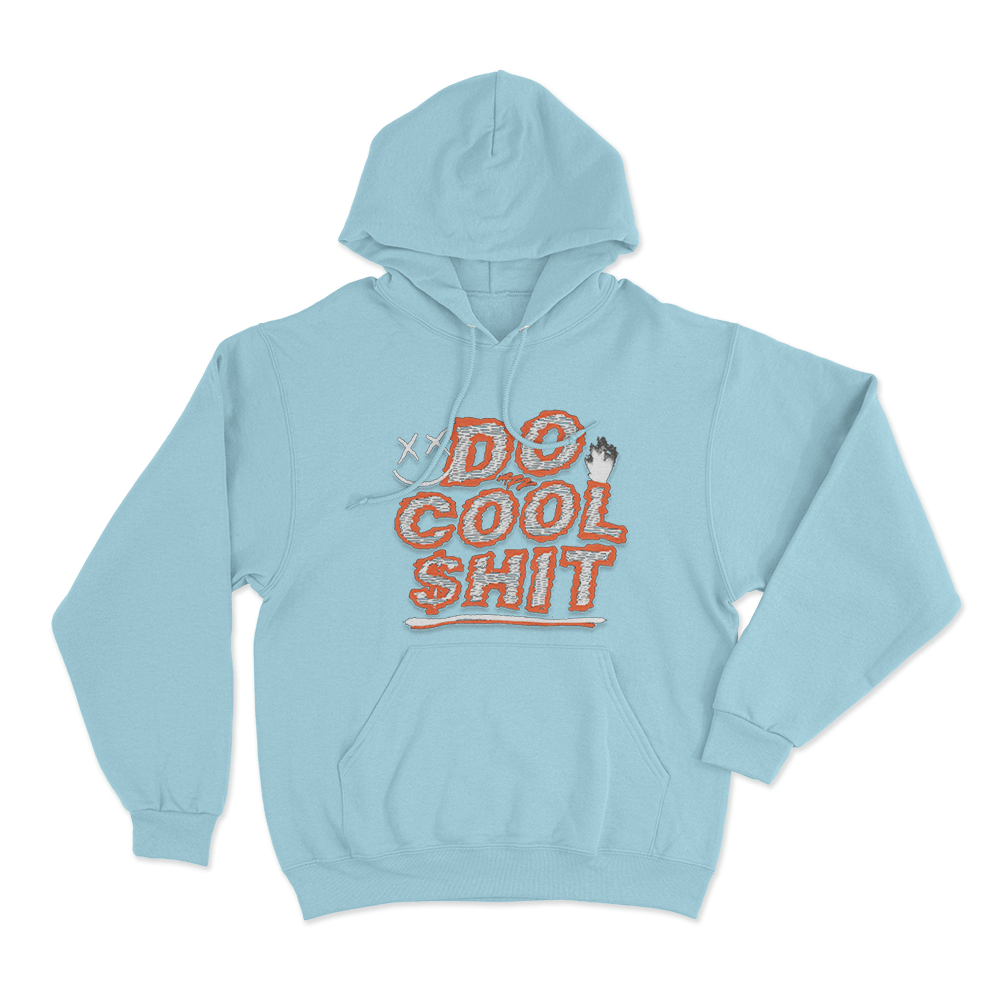 Do Cool Shit Unisex Hoodie Sky Blue Do Cool Shit Unisex Hoodie Sky Blue