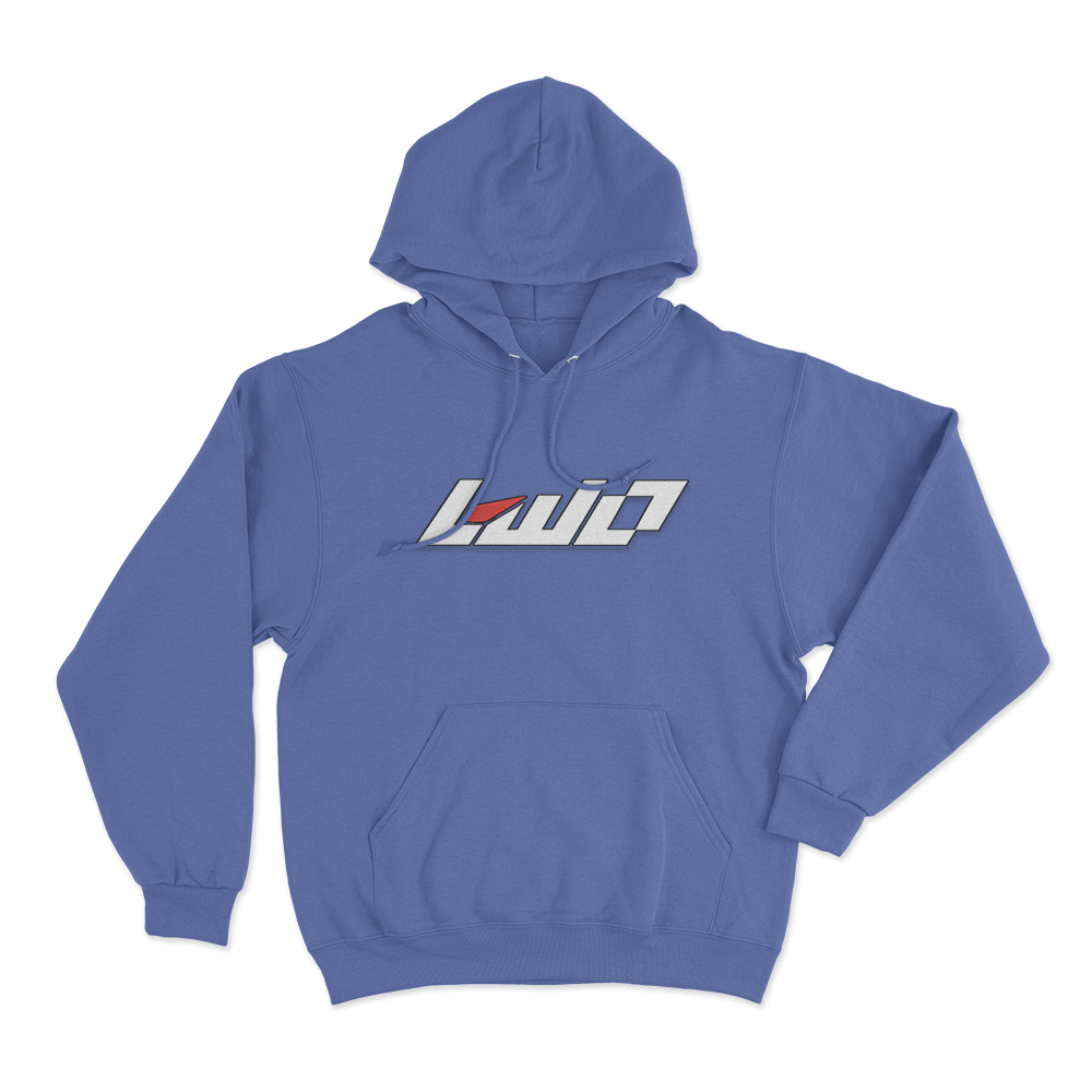 LWO Logo Unisex Hoodie Blue LWO Logo Unisex Hoodie Blue