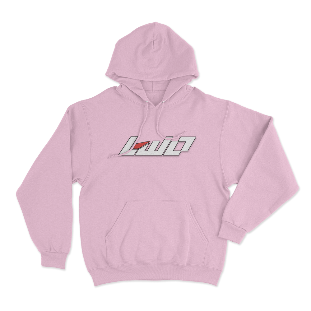 LWO Logo Unisex Hoodie Pink LWO Logo Unisex Hoodie Pink
