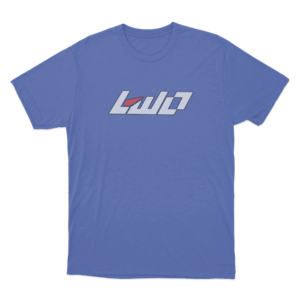 LWO Logo Unisex T Shirt Blue