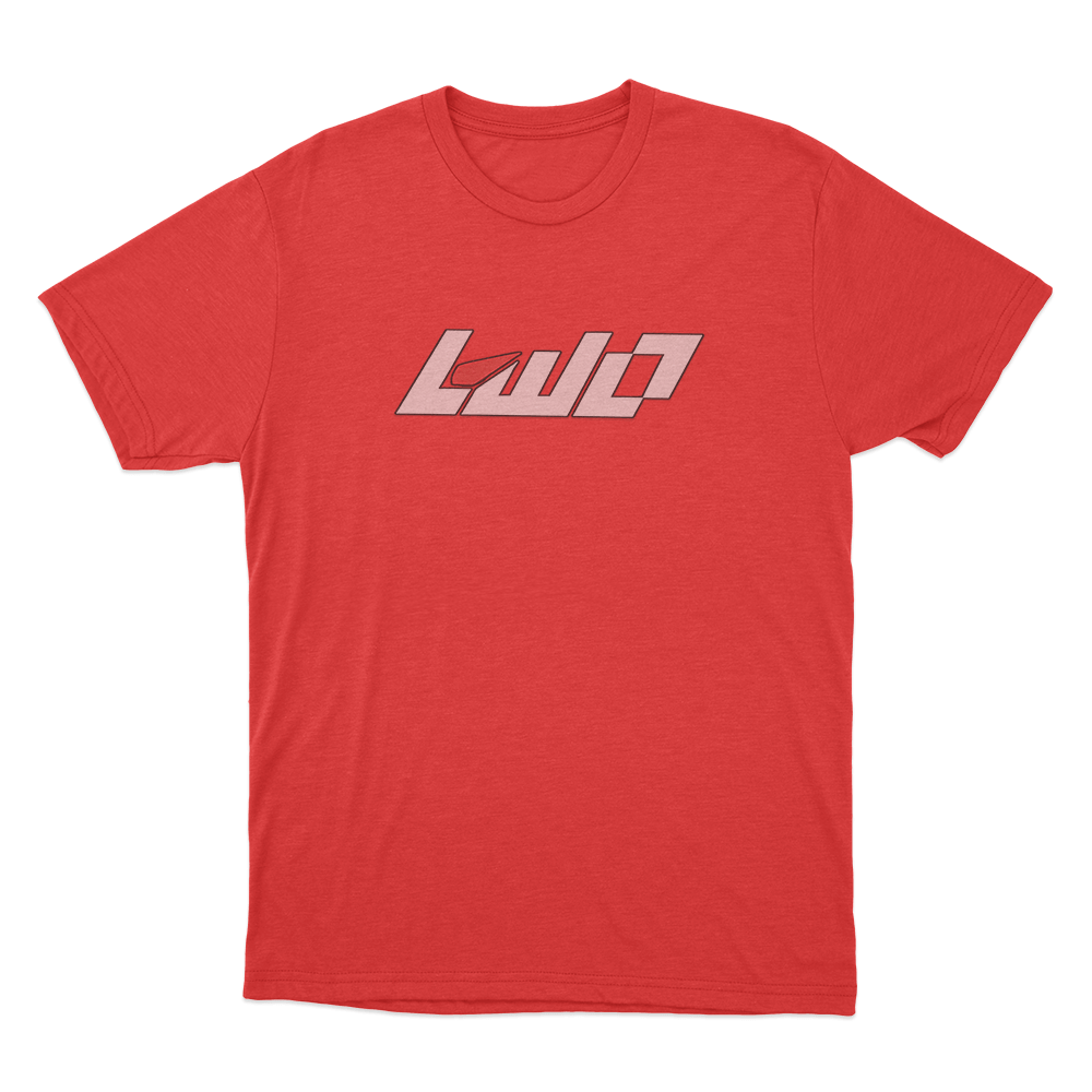 LWO Logo Unisex T Shirt Red LWO Logo Unisex T Shirt Red