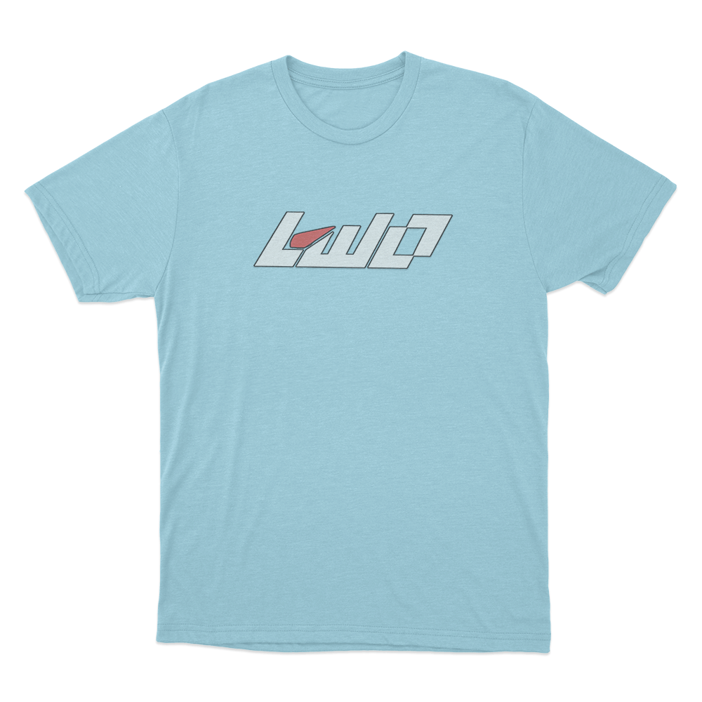 LWO Logo Unisex T Shirt Sky Blue LWO Logo Unisex T Shirt Sky Blue