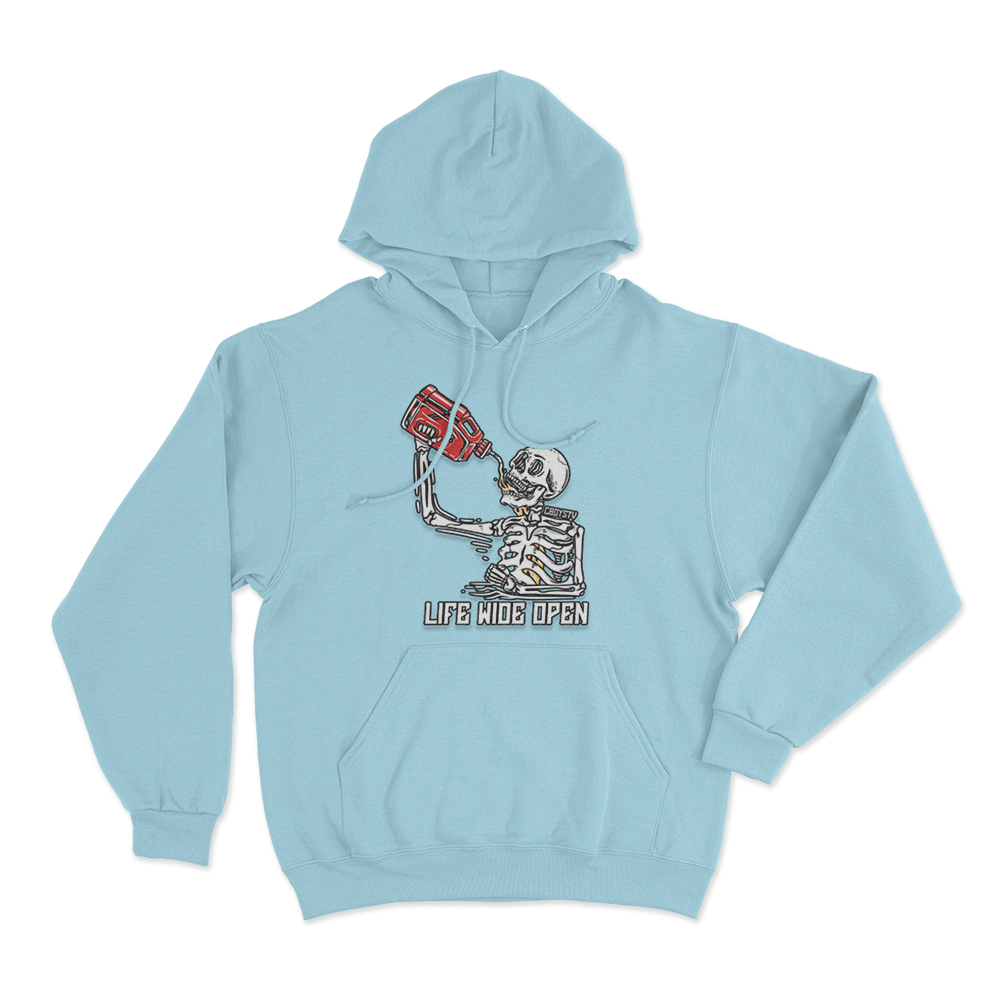 Soul Fuel Unisex Hoodie Sky Blue Soul Fuel Unisex Hoodie Sky Blue