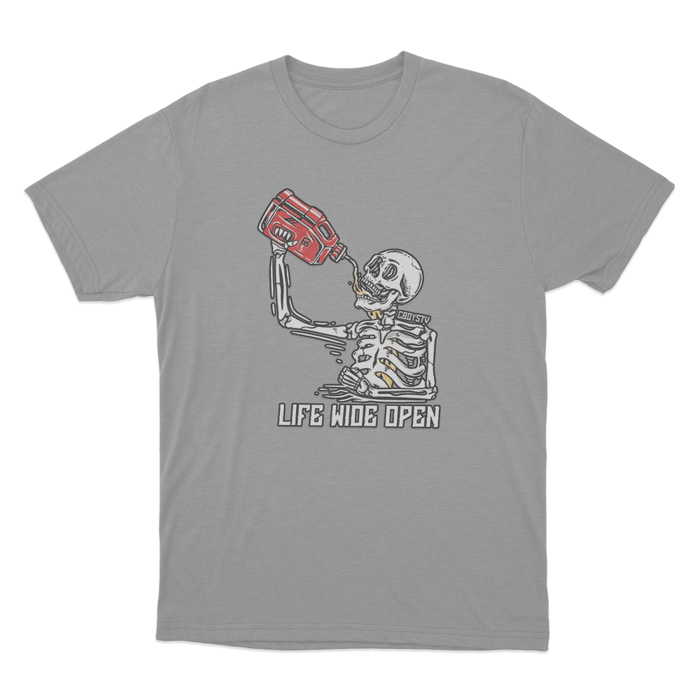 Soul Fuel Unisex T Shirt Grey Soul Fuel Unisex T Shirt Grey