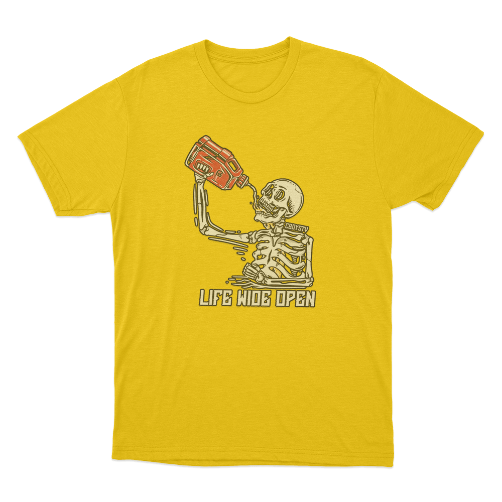 Soul Fuel Unisex T Shirt Yellow Soul Fuel Unisex T Shirt Yellow
