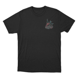 Swallow Tattoo Unisex T Shirt Black